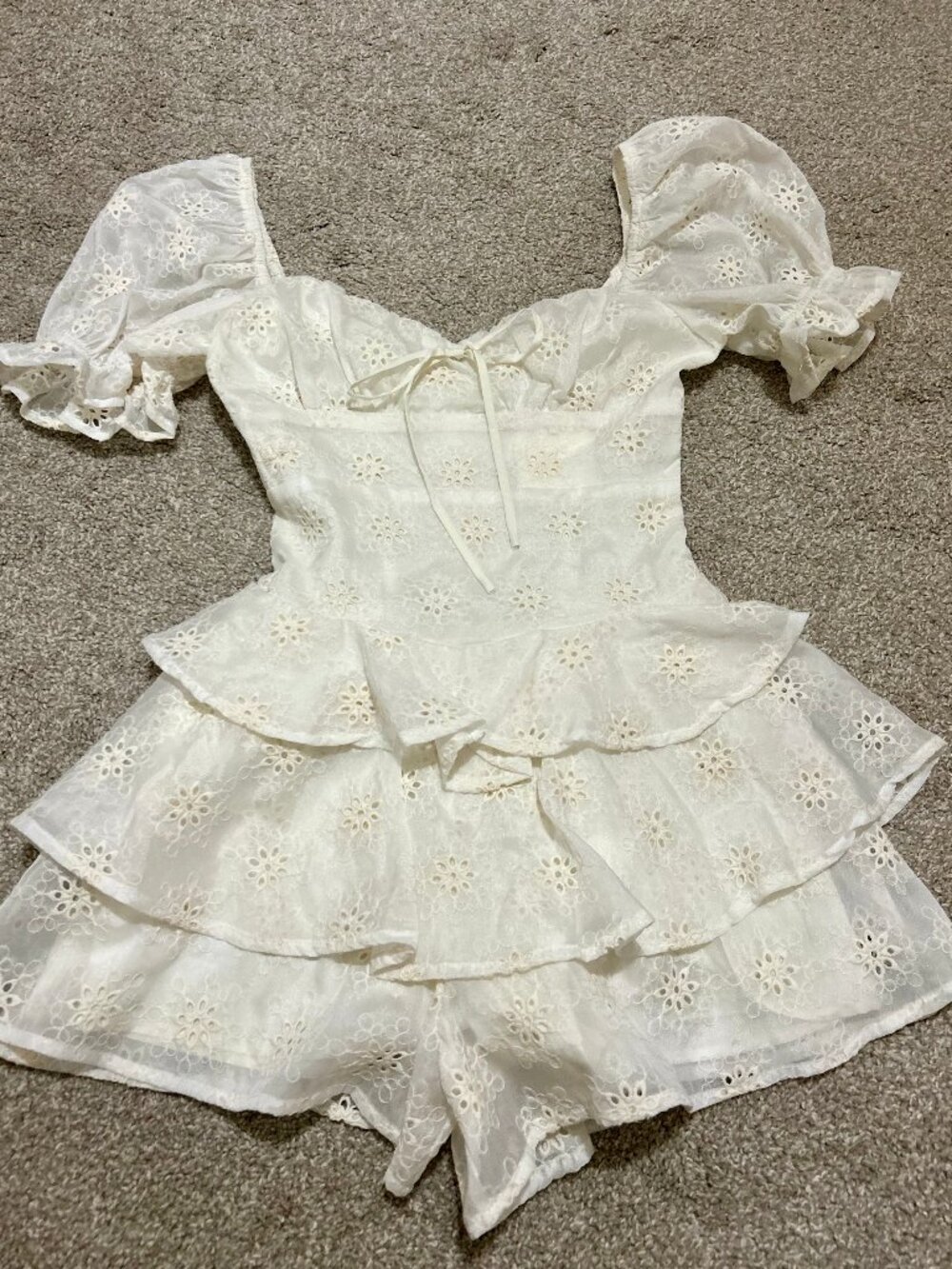 NEW Alter'd State XXS Ivory Dress